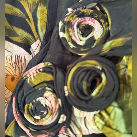 NWT Farm Rio Floral One-Shoulder Dress Dress Size Small - Picture 6 of 9